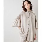 【ウィムガゼット/Whim Gazette】のシルクフィブリルシャツ 人気、トレンドファッション・服の通販 founy(ファニー) ファッション Fashion レディースファッション Fashion for Women トップス・カットソー Cut & Sew Tops シャツ・ブラウス・オフィスカジュアル Elegant Blouses & Button-Ups キャミソール Camisole, Spaghetti Strap Top ギャザー Gathered, Ruffled サテン Satin, Glossy Fabric シルク Silk, 100% Silk セットアップ Set-Up, Coordinated Outfit デニム Denim, Jeans Material ボトム Bottoms, Lower Wear ヨーク Yoke, Yoke Design ロング Long, Long-Length おすすめ Recommended / Our Picks 2023春夏・S/S Spring/Summer 2023 SS23 2023年 2023 エレガント 上品 Elegant thumbnail ベージュ|ID: prp329100004459882 ipo3291000000031215362