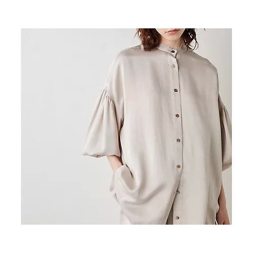 【ウィムガゼット/Whim Gazette】のシルクフィブリルシャツ 人気、トレンドファッション・服の通販 founy(ファニー) 　ファッション　Fashion　レディースファッション　Fashion for Women　トップス・カットソー　Cut & Sew Tops　シャツ・ブラウス・オフィスカジュアル　Elegant Blouses & Button-Ups　キャミソール　Camisole, Spaghetti Strap Top　ギャザー　Gathered, Ruffled　サテン　Satin, Glossy Fabric　シルク　Silk, 100% Silk　セットアップ　Set-Up, Coordinated Outfit　デニム　Denim, Jeans Material　ボトム　Bottoms, Lower Wear　ヨーク　Yoke, Yoke Design　ロング　Long, Long-Length　おすすめ　Recommended / Our Picks　2023春夏・S/S　Spring/Summer 2023 SS23　2023年　2023　エレガント 上品　Elegant　other-2|ID: prp329100004459882 ipo3291000000031238602