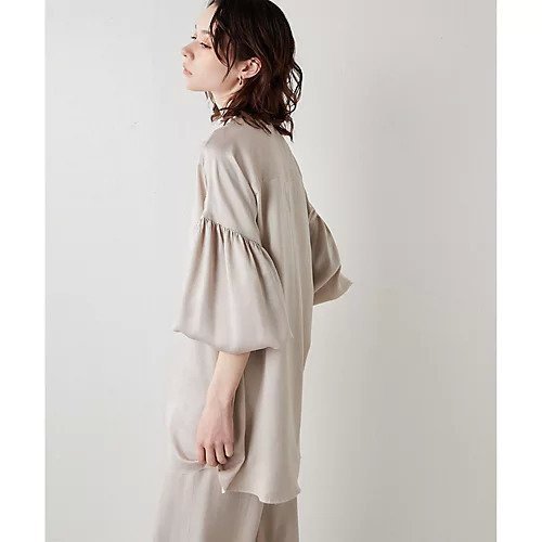 【ウィムガゼット/Whim Gazette】のシルクフィブリルシャツ 人気、トレンドファッション・服の通販 founy(ファニー) 　ファッション　Fashion　レディースファッション　Fashion for Women　トップス・カットソー　Cut & Sew Tops　シャツ・ブラウス・オフィスカジュアル　Elegant Blouses & Button-Ups　キャミソール　Camisole, Spaghetti Strap Top　ギャザー　Gathered, Ruffled　サテン　Satin, Glossy Fabric　シルク　Silk, 100% Silk　セットアップ　Set-Up, Coordinated Outfit　デニム　Denim, Jeans Material　ボトム　Bottoms, Lower Wear　ヨーク　Yoke, Yoke Design　ロング　Long, Long-Length　おすすめ　Recommended / Our Picks　2023春夏・S/S　Spring/Summer 2023 SS23　2023年　2023　エレガント 上品　Elegant　other-3|ID: prp329100004459882 ipo3291000000031238603