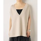 【ウィムガゼット/Whim Gazette】のホールガーメントスリットニットプルオーバー 人気、トレンドファッション・服の通販 founy(ファニー) ファッション Fashion レディースファッション Fashion for Women トップス・カットソー Cut & Sew Tops ニット Knit Tops & Sweaters カジュアルプルオーバー・ニットトップス Pullovers & Knit Tops / Casual Pullovers 2023年 2023 2023春夏・S/S Spring/Summer 2023 SS23 おすすめ Recommended / Our Picks スマート Smart, Elegant スリット Slit, Slit Detail スリーブ Sleeve, Long Sleeve / Short Sleeve フレンチ French, French Style フロント Front, Front Design ボトム Bottoms, Lower Wear エレガント 上品 Elegant thumbnail ベージュ|ID: prp329100004459897 ipo3291000000031215467