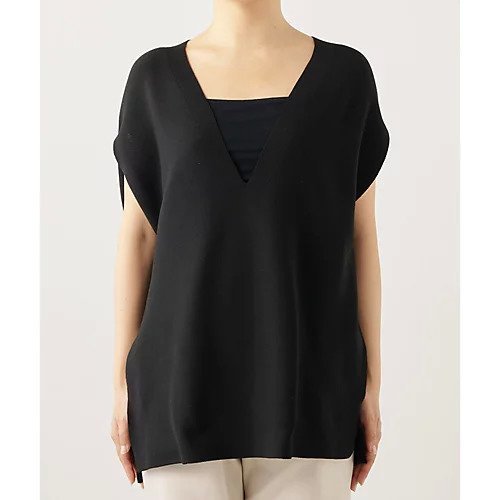 【ウィムガゼット/Whim Gazette】のホールガーメントスリットニットプルオーバー 人気、トレンドファッション・服の通販 founy(ファニー) ファッション Fashion レディースファッション Fashion for Women トップス・カットソー Cut & Sew Tops ニット Knit Tops & Sweaters カジュアルプルオーバー・ニットトップス Pullovers & Knit Tops / Casual Pullovers 2023年 2023 2023春夏・S/S Spring/Summer 2023 SS23 おすすめ Recommended / Our Picks スマート Smart, Elegant スリット Slit, Slit Detail スリーブ Sleeve, Long Sleeve / Short Sleeve フレンチ French, French Style フロント Front, Front Design ボトム Bottoms, Lower Wear エレガント 上品 Elegant other-3|ID: prp329100004459897 ipo3291000000031238629