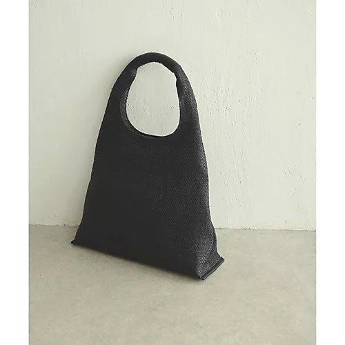 【ウィムガゼット/Whim Gazette】の【Hoaw.】ラフィアショルダーバッグ インテリア・キッズ・メンズ・レディースファッション・服の通販 founy(ファニー) 　ファッション　Fashion　レディースファッション　WOMEN　バッグ　Bag　アクセサリー　Accessories　オレンジ　Orange　ギンガム　Gingham　シューズ　Shoes　チェック　Check　ラフィア　Raffia　夏　Summer　2023春夏・S/S　Ss,Spring/Summer,2023　2023年　2023　エレガント 上品　Elegant　ブラック|ID: prp329100004459928 ipo3291000000031215689