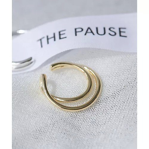 【ウィムガゼット/Whim Gazette】の【THE PAUSE】ダブルカフリング インテリア・キッズ・メンズ・レディースファッション・服の通販 founy(ファニー) 　ファッション　Fashion　レディースファッション　Fashion for Women　2023年　2023　2023春夏・S/S　Spring/Summer 2023 SS23　おすすめ　Recommended / Our Picks　アクセサリー　Fashion Accessories　グラデーション　Gradient, Ombre　ワーク　Workwear, Utility Style　ヴィンテージ　Vintage Style　ゴールド|ID: prp329100004459958 ipo3291000000031215894