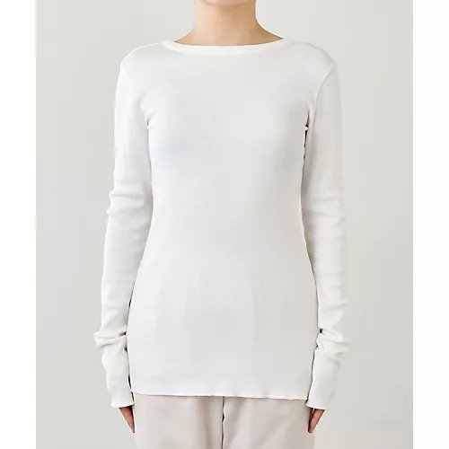 【ウィムガゼット/Whim Gazette】のVバックシャンテレコカットソー 人気、トレンドファッション・服の通販 founy(ファニー) ファッション Fashion レディースファッション Fashion for Women トップス・カットソー Cut & Sew Tops カットソー・ベーシックTシャツ Cut-and-Sewn Tops / Stretch Tees & Basics インナー Innerwear カッティング Cutting Detail 今季 This Season, Current Season ジャケット Jacket, Outerwear スマート Smart, Elegant テレコ Ribbed, Rib Stitch 定番 Standard, Basic Item フィット Fit, Slim Fit フェミニン Feminine, Girly プレミアム Premium, High-End ベーシック Basic, Essential ボーダー Border, Stripe 無地 Plain, Solid Color other-2|ID: prp329100004459990 ipo3291000000031238779