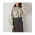 【ウィムガゼット/Whim Gazette】のボリュームブラウス 人気、トレンドファッション・服の通販 founy(ファニー) ファッション Fashion レディースファッション Fashion for Women トップス・カットソー Cut & Sew Tops シャツ・ブラウス・オフィスカジュアル Elegant Blouses & Button-Ups ギャザー Gathered, Ruffled ジャケット Jacket, Outerwear ダウン Down, Puffer デニム Denim, Jeans Material 長袖 Long Sleeve, Full Sleeve バランス Balance, Style Balance ボトム Bottoms, Lower Wear リボン Ribbon, Bow ワイド Wide, Wide Fit 夏 Summer 2024年 2024 2024春夏・S/S Spring/Summer 2024 SS24 thumbnail ベージュ|ID: prp329100004459991 ipo3291000000031216127