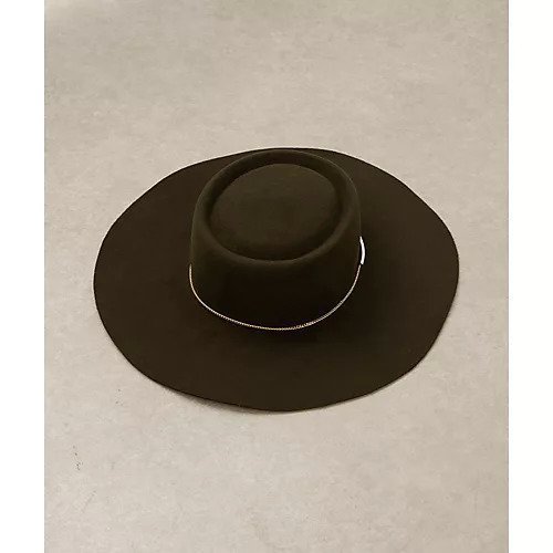 【ウィムガゼット/Whim Gazette】の【FERRUCCIO VECCHI】ウールチェーンハット 人気、トレンドファッション・服の通販 founy(ファニー) 　ファッション　Fashion　レディースファッション　Fashion for Women　イタリア　Italy　クラシック　Classic, Timeless Style　チェーン　Chain, Chain Strap　フェルト　Felt, Felt Fabric　フォルム　Silhouette, Form　帽子　Hat, Headwear　おすすめ　Recommended / Our Picks　2023年　2023　2023-2024秋冬・A/W　Autumn/Winter 2023–24 AW23–24　エレガント 上品　Elegant　other-3|ID: prp329100004460018 ipo3291000000031238826