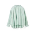 【ミズイロ インド/mizuiro ind】のバックギャザーワイドシャツ グリーン|ID: prp329100004460021 ipo3291000000036262595