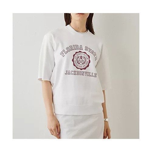 【ウィムガゼット/Whim Gazette】のカレッジロゴウラケプルオーバー インテリア・キッズ・メンズ・レディースファッション・服の通販 founy(ファニー) 　ファッション　Fashion　レディースファッション　Fashion for Women　トップス・カットソー　Cut & Sew Tops　カジュアルプルオーバー・ニットトップス　Pullovers & Knit Tops / Casual Pullovers　ヴィンテージ　Vintage Style　ショルダー　Shoulder, Shoulder Strap　スウェット / スエット　Sweatshirt, Sweatwear　スリーブ　Sleeve, Long Sleeve / Short Sleeve　ドロップ　Drop Shoulder, Dropped Style　ハーフ　Half, Half-Length　バランス　Balance, Style Balance　ビッグ　Big, Oversized　フロント　Front, Front Design　ボトム　Bottoms, Lower Wear　ロング　Long, Long-Length　2023年　2023　2023-2024秋冬・A/W　Autumn/Winter 2023–24 AW23–24　オフホワイト|ID: prp329100004460030 ipo3291000000031216397