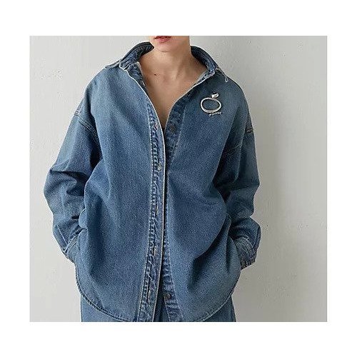 【ウィムガゼット/Whim Gazette】のデニムオーバーシャツ インテリア・キッズ・メンズ・レディースファッション・服の通販 founy(ファニー) https://founy.com/ ファッション Fashion レディースファッション Fashion for Women トップス・カットソー Cut & Sew Tops シャツ・ブラウス・オフィスカジュアル Elegant Blouses & Button-Ups シンプル Simple, Minimal セットアップ Set-Up, Coordinated Outfit デニム Denim, Jeans Material 定番 Standard, Basic Item ポケット Pocket, Pocket Detail おすすめ Recommended / Our Picks 2023年 2023 2023-2024秋冬・A/W Autumn/Winter 2023–24 AW23–24 |ID: prp329100004460031 ipo3291000000031216410
