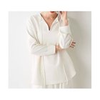 【ウィムガゼット/Whim Gazette】のダブルクロスプルオーバー 人気、トレンドファッション・服の通販 founy(ファニー) ファッション Fashion レディースファッション WOMEN トップス・カットソー Tops/Tshirt プルオーバー Pullover シンプル Simple ストレッチ Stretch セットアップ Set Up とろみ Thickness ダブル Double バランス Balance ベビー Baby ベーシック Basic ボトム Bottom おすすめ Recommend 2023年 2023 2023-2024秋冬・A/W Aw/Autumn/Winter//Fw/Fall-Winter/2023-2024 エレガント 上品 Elegant thumbnail オフホワイト|ID: prp329100004460070 ipo3291000000031216664
