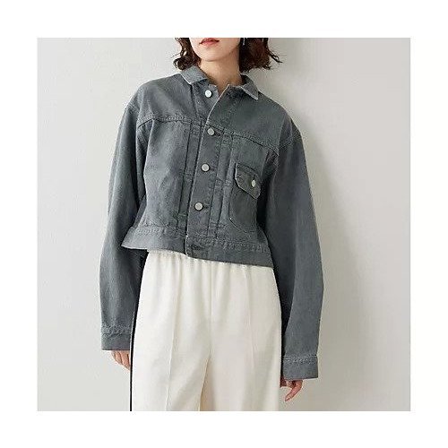 【ウィムガゼット/Whim Gazette】の【WEB&一部店舗限定】【ai no de】kasaoka ショートGジャン 人気、トレンドファッション・服の通販 founy(ファニー) 　ファッション　Fashion　レディースファッション　Fashion for Women　アウター　Coat / Outerwear Collection　ショート　Short, Short Length　デニム　Denim, Jeans Material　バランス　Balance, Style Balance　ブルゾン　Blouson, Bomber Jacket　ワイド　Wide, Wide Fit　2023年　2023　2023-2024秋冬・A/W　Autumn/Winter 2023–24 AW23–24　other-2|ID: prp329100004460102 ipo3291000000031238953