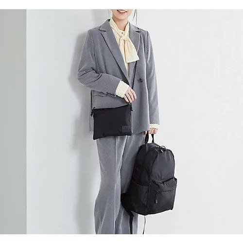 【トプカピ/TOPKAPI】の【TREASURE TOPKAPI】ナイロン ポケッタブル 3WAY リュック 人気、トレンドファッション・服の通販 founy(ファニー) 　ファッション　Fashion　レディースファッション　WOMEN　シンプル　Simple　フロント　Front　ポケット　Pocket　ポーチ　Pouch　リュック　Ruck Sack　旅行　Travel　other-3|ID: prp329100004460182 ipo3291000000031239070