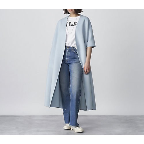 【マディソンブルー/MADISONBLUE】のガウンドレスコート インテリア・キッズ・メンズ・レディースファッション・服の通販 founy(ファニー) https://founy.com/ ファッション Fashion レディースファッション WOMEN アウター Coat Outerwear コート Coats ワンピース Dress ドレス Party Dresses インナー Inner エレガント 上品 Elegant スリーブ Sleeve ハーフ Half リボン Ribbon ロング Long 定番 Standard |ID: prp329100004460192 ipo3291000000031217440