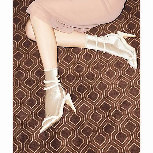【ウィムガゼット/Whim Gazette】の【SIMONE WILD】VELVET ANKLE SOCKS インテリア・キッズ・メンズ・レディースファッション・服の通販 founy(ファニー) 　ファッション　Fashion　レディースファッション　WOMEN　ソックス　Socks　2023年　2023　2023-2024秋冬・A/W　Aw/Autumn/Winter//Fw/Fall-Winter/2023-2024　カラフル　Colorful　ソックス　Socks　パターン　Pattern　ベルベット　Velvet　エレガント 上品　Elegant　定番　Standard　トープ|ID: prp329100004460200 ipo3291000000031217493