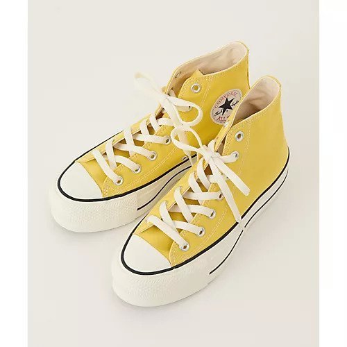 【ウィムガゼット/Whim Gazette】の【CONVERSE】ALL STAR (R) リフテッド HI 人気、トレンドファッション・服の通販 founy(ファニー) 　ファッション　Fashion　レディースファッション　Fashion for Women　アイレット　Eyelet Lace　イエロー　Yellow　インソール　Shoe Insole　厚底　Platform Shoes　キャンバス　Canvas, Canvas Fabric　コーティング　Coating, Coated Finish　抗菌　Antibacterial, Bacteria-Resistant　スニーカー　Sneakers, Trainers　人気　Popular, Best Seller　ライニング　Inner Lining, Inner Fabric, Lined　ラバー　Rubber, Rubber Sole　レース　Lace, Lace Fabric　2023年　2023　2023-2024秋冬・A/W　Autumn/Winter 2023–24 AW23–24　other-2|ID: prp329100004460210 ipo3291000000031239109