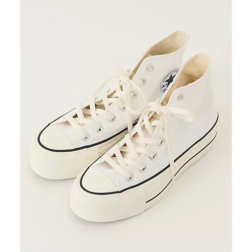 【ウィムガゼット/Whim Gazette】の【CONVERSE】ALL STAR (R) リフテッド HI 人気、トレンドファッション・服の通販 founy(ファニー) 　ファッション　Fashion　レディースファッション　Fashion for Women　アイレット　Eyelet Lace　イエロー　Yellow　インソール　Shoe Insole　厚底　Platform Shoes　キャンバス　Canvas, Canvas Fabric　コーティング　Coating, Coated Finish　抗菌　Antibacterial, Bacteria-Resistant　スニーカー　Sneakers, Trainers　人気　Popular, Best Seller　ライニング　Inner Lining, Inner Fabric, Lined　ラバー　Rubber, Rubber Sole　レース　Lace, Lace Fabric　2023年　2023　2023-2024秋冬・A/W　Autumn/Winter 2023–24 AW23–24　other-3|ID: prp329100004460210 ipo3291000000031239110