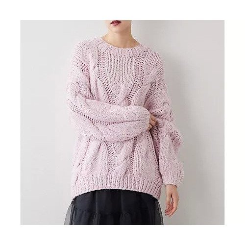 【ウィムガゼット/Whim Gazette】のハンドケーブルプルオーバー 人気、トレンドファッション・服の通販 founy(ファニー) 　ファッション　Fashion　レディースファッション　WOMEN　トップス・カットソー　Tops/Tshirt　プルオーバー　Pullover　インナー　Inner　手編み　Hand Knitting　ハンド　Hand　ベビー　Baby　ミラノ　Milan　モヘア　Mohair　ロング　Long　おすすめ　Recommend　2023年　2023　2023-2024秋冬・A/W　Aw/Autumn/Winter//Fw/Fall-Winter/2023-2024　 other-1|ID: prp329100004460235 ipo3291000000031217718