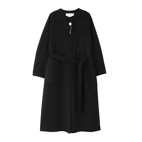 【アドーア/ADORE】のピュアカシミヤコート インテリア・キッズ・メンズ・レディースファッション・服の通販 founy(ファニー)  ファッション Fashion レディースファッション Fashion for Women アウター Coat / Outerwear Collection コート・ロングコート・ピーコート Long Coats, Peacoats & More おすすめ Recommended / Our Picks エレガント 上品 Elegant カッティング Cutting Detail シンプル Simple, Minimal スタンダード Standard, Basic ダブル Double, Double-Breasted フィット Fit, Slim Fit フォルム Silhouette, Form フロント Front, Front Design ブローチ Brooch, Pin Brooch モダン Modern, Contemporary A/W・秋冬 Autumn/Winter ブラック|ID: prp329100004460276 ipo3291000000034336364