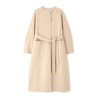 【アドーア/ADORE】のピュアカシミヤコート 人気、トレンドファッション・服の通販 founy(ファニー) ファッション Fashion レディースファッション Fashion for Women アウター Coat / Outerwear Collection コート・ロングコート・ピーコート Long Coats, Peacoats & More おすすめ Recommended / Our Picks エレガント 上品 Elegant カッティング Cutting Detail シンプル Simple, Minimal スタンダード Standard, Basic ダブル Double, Double-Breasted フィット Fit, Slim Fit フォルム Silhouette, Form フロント Front, Front Design ブローチ Brooch, Pin Brooch モダン Modern, Contemporary A/W・秋冬 Autumn/Winter |ID:prp329100004460276