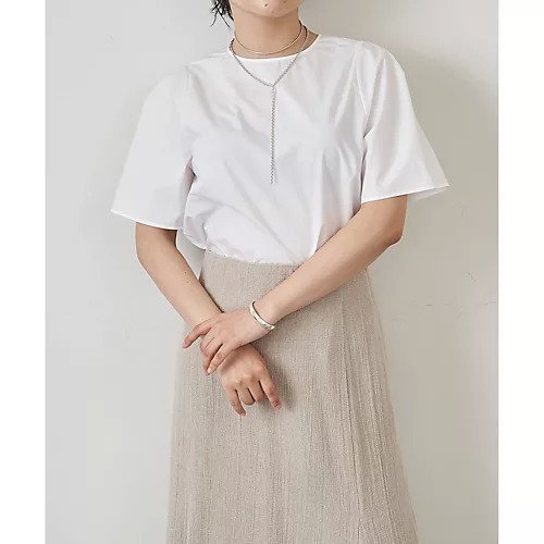 【ウィムガゼット/Whim Gazette】のバックリボンブラウス インテリア・キッズ・メンズ・レディースファッション・服の通販 founy(ファニー) 　ファッション　Fashion　レディースファッション　Fashion for Women　トップス・カットソー　Cut & Sew Tops　シャツ・ブラウス・オフィスカジュアル　Elegant Blouses & Button-Ups　2022年　2022　2022 春夏 S/S　Spring/Summer 2022 SS22　オーガニック　Organic Cotton　シンプル　Simple, Minimal　フロント　Front, Front Design　リボン　Ribbon, Bow　オフホワイト|ID: prp329100004460315 ipo3291000000031218215