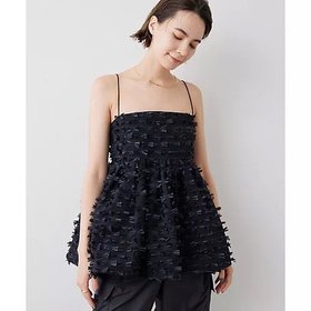 【ウィムガゼット/Whim Gazette】のリボンキャミブラウス 人気、トレンドファッション・服の通販 founy(ファニー) ファッション Fashion レディースファッション WOMEN トップス・カットソー Tops/Tshirt キャミソール / ノースリーブ No Sleeves シャツ/ブラウス Shirts/Blouses インナー Inner カットジャガード Cut Jacquard キャミソール Camisole ギャザー Gather デニム Denim フェミニン Feminine フレア Flare ボトム Bottom ラップ Wrap リボン Ribbon ロング Long おすすめ Recommend 2023春夏・S/S Ss,Spring/Summer,2023 2023年 2023 |ID:prp329100004460349