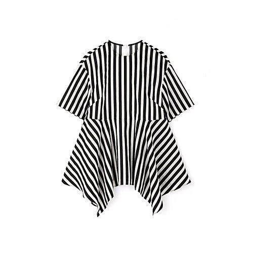 【アドーア/ADORE】のオーガンザストライプブラウス 人気、トレンドファッション・服の通販 founy(ファニー) 　ファッション　Fashion　レディースファッション　Fashion for Women　トップス・カットソー　Cut & Sew Tops　シャツ・ブラウス・オフィスカジュアル　Elegant Blouses & Button-Ups　おすすめ　Recommended / Our Picks　オーガンジー　Organza Fabric　サテン　Satin, Glossy Fabric　シアー　Sheer, See-Through　ショート　Short, Short Length　シルク　Silk, 100% Silk　ジャカード／ジャガード　Jacquard, Woven Pattern　スタンダード　Standard, Basic　ストライプ　Stripe, Striped Pattern　スリーブ　Sleeve, Long Sleeve / Short Sleeve　セットアップ　Set-Up, Coordinated Outfit　other-3|ID: prp329100004460352 ipo3291000000031239314