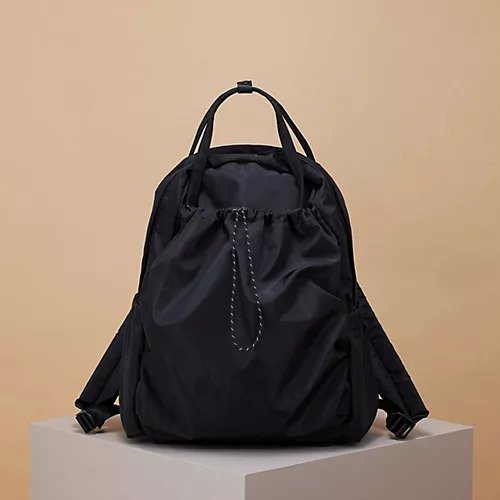 【トプカピ/TOPKAPI】の【TREASURE TOPKAPI】ドローストリング リュック / バッグパック インテリア・キッズ・メンズ・レディースファッション・服の通販 founy(ファニー) 　ファッション　Fashion　レディースファッション　WOMEN　おすすめ　Recommend　アウトドア　Outdoor　スタイリッシュ　Stylish　トラベル　Travel　ドローコード　Draw Cord　ドローストリング　Drawstring　ビジネス 仕事 通勤　Business　フロント　Front　ベーシック　Basic　ポケット　Pocket　メッシュ　Mesh　リュック　Ruck Sack　軽量　Lightweight　ブラック|ID: prp329100004460356 ipo3291000000031218505