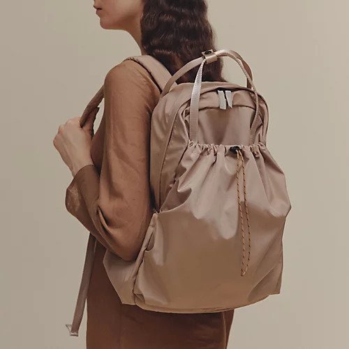 【トプカピ/TOPKAPI】の【TREASURE TOPKAPI】ドローストリング リュック / バッグパック インテリア・キッズ・メンズ・レディースファッション・服の通販 founy(ファニー) 　ファッション　Fashion　レディースファッション　WOMEN　おすすめ　Recommend　アウトドア　Outdoor　スタイリッシュ　Stylish　トラベル　Travel　ドローコード　Draw Cord　ドローストリング　Drawstring　ビジネス 仕事 通勤　Business　フロント　Front　ベーシック　Basic　ポケット　Pocket　メッシュ　Mesh　リュック　Ruck Sack　軽量　Lightweight　ベージュ|ID: prp329100004460356 ipo3291000000031218506