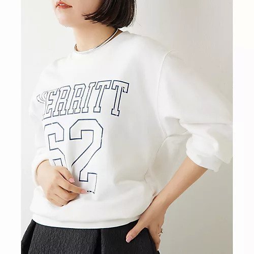【ウィムガゼット/Whim Gazette】のナンバリングスウェット インテリア・キッズ・メンズ・レディースファッション・服の通販 founy(ファニー) 　ファッション　Fashion　レディースファッション　WOMEN　トップス・カットソー　Tops/Tshirt　パーカ　Sweats　スウェット　Sweat　イエロー　Yellow　ヴィンテージ　Vintage　グラフィック　Graphic　コンパクト　Compact　吸水　Water Absorption　スウェット　Sweat　プリント　Print　羽織　Haori　2023年　2023　2023-2024秋冬・A/W　Aw/Autumn/Winter//Fw/Fall-Winter/2023-2024　オフホワイト|ID: prp329100004460375 ipo3291000000031218644
