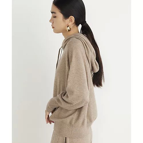 【ウィムガゼット/Whim Gazette】のカシミヤフーディー 人気、トレンドファッション・服の通販 founy(ファニー) 　ファッション　Fashion　レディースファッション　Fashion for Women　スタイリッシュ　Stylish, Fashionable　セットアップ　Set-Up, Coordinated Outfit　タイトスカート　Pencil Skirt, Tight Skirt　デニム　Denim, Jeans Material　パーカー　Hoodie, Parka　フィット　Fit, Slim Fit　リラックス　Relax, Relaxed Fit　おすすめ　Recommended / Our Picks　2023年　2023　2023-2024秋冬・A/W　Autumn/Winter 2023–24 AW23–24　エレガント 上品　Elegant　other-3|ID: prp329100004460384 ipo3291000000031239368