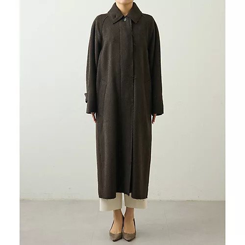 【ウィムガゼット/Whim Gazette】のヘリンボーン ステンカラーコート 人気、トレンドファッション・服の通販 founy(ファニー) 　ファッション　Fashion　レディースファッション　Fashion for Women　アウター　Coat / Outerwear Collection　コート・ロングコート・ピーコート　Long Coats, Peacoats & More　クラシカル　Classical, Vintage-Inspired　スタイリッシュ　Stylish, Fashionable　マニッシュ　Mannish, Boyish　ロング　Long, Long-Length　おすすめ　Recommended / Our Picks　2023年　2023　2023-2024秋冬・A/W　Autumn/Winter 2023–24 AW23–24　other-2|ID: prp329100004460390 ipo3291000000031239377