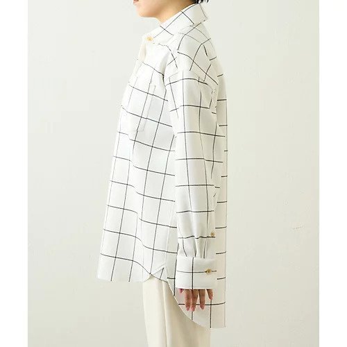 【ウィムガゼット/Whim Gazette】のウインドウペンシャツ 人気、トレンドファッション・服の通販 founy(ファニー) 　ファッション　Fashion　レディースファッション　Fashion for Women　トップス・カットソー　Cut & Sew Tops　シャツ・ブラウス・オフィスカジュアル　Elegant Blouses & Button-Ups　ストレッチ　Stretch, Stretchy Fabric　セットアップ　Set-Up, Coordinated Outfit　羽織　Haori, Light Jacket　おすすめ　Recommended / Our Picks　2023年　2023　2023-2024秋冬・A/W　Autumn/Winter 2023–24 AW23–24　other-3|ID: prp329100004460396 ipo3291000000031239388