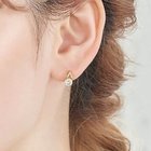 【フィービィー/phoebe】の【金属アレルギー対応】【痛くないシリーズ】ルーセントビジューライトフィットイヤリング ローズゴールド|ID: prp329100004460399 ipo3291000000033395009