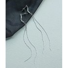 【ウィムガゼット/Whim Gazette】の【THE PAUSE】ビジューチェーンピアス シルバー|ID: prp329100004460405 ipo3291000000031218850