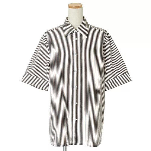 【マディソンブルー/MADISONBLUE】のリラックスフィットシャツ 人気、トレンドファッション・服の通販 founy(ファニー) 　ファッション　Fashion　レディースファッション　WOMEN　トップス・カットソー　Tops/Tshirt　シャツ/ブラウス　Shirts/Blouses　なめらか　Smooth　カフス　Cuffs　クール　Cool　ストライプ　Stripe　モダン　Modern　定番　Standard　洗える　Washable　other-2|ID: prp329100004460414 ipo3291000000031239415