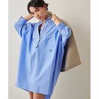 【ウィムガゼット/Whim Gazette】の刺繍チュニックシャツ サックスブルー|ID: prp329100004460423 ipo3291000000031218990