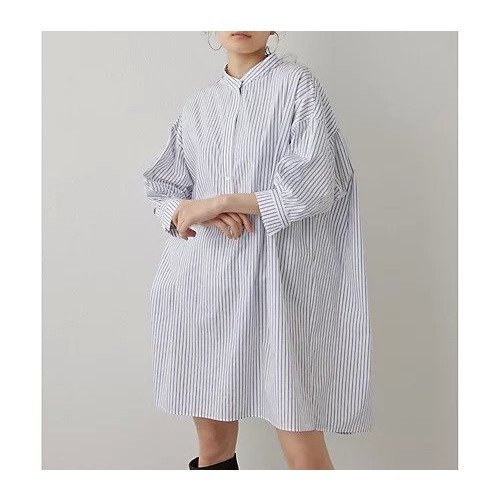 【ウィムガゼット/Whim Gazette】の刺繍チュニックシャツ 人気、トレンドファッション・服の通販 founy(ファニー) 　ファッション　Fashion　レディースファッション　Fashion for Women　トップス・カットソー　Cut & Sew Tops　シャツ・ブラウス・オフィスカジュアル　Elegant Blouses & Button-Ups　ギャザー　Gathered, Ruffled　クラシカル　Classical, Vintage-Inspired　ショルダー　Shoulder, Shoulder Strap　スタンド　Stand Collar, Upright Stand　ストライプ　Stripe, Striped Pattern　チュニック　Tunic, Long Top　デニム　Denim, Jeans Material　ドロップ　Drop Shoulder, Dropped Style　ビッグ　Big, Oversized　フロント　Front, Front Design　ペンシル　Pencil, Pencil Skirt　無地　Plain, Solid Color　レギンス　Leggings, Stretch Pants　ワンポイント　One Point, Statement Accent　2025年　2025　2025春夏・S/S　Spring/Summer 2025 SS25　other-2|ID: prp329100004460423 ipo3291000000031239429