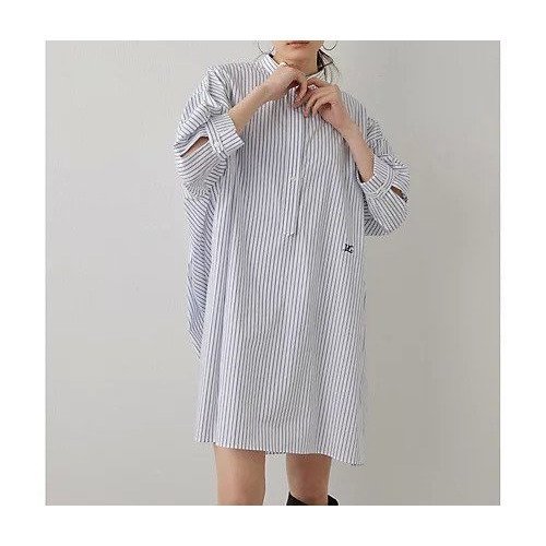 【ウィムガゼット/Whim Gazette】の刺繍チュニックシャツ 人気、トレンドファッション・服の通販 founy(ファニー) 　ファッション　Fashion　レディースファッション　Fashion for Women　トップス・カットソー　Cut & Sew Tops　シャツ・ブラウス・オフィスカジュアル　Elegant Blouses & Button-Ups　ギャザー　Gathered, Ruffled　クラシカル　Classical, Vintage-Inspired　ショルダー　Shoulder, Shoulder Strap　スタンド　Stand Collar, Upright Stand　ストライプ　Stripe, Striped Pattern　チュニック　Tunic, Long Top　デニム　Denim, Jeans Material　ドロップ　Drop Shoulder, Dropped Style　ビッグ　Big, Oversized　フロント　Front, Front Design　ペンシル　Pencil, Pencil Skirt　無地　Plain, Solid Color　レギンス　Leggings, Stretch Pants　ワンポイント　One Point, Statement Accent　2025年　2025　2025春夏・S/S　Spring/Summer 2025 SS25　other-3|ID: prp329100004460423 ipo3291000000031239430