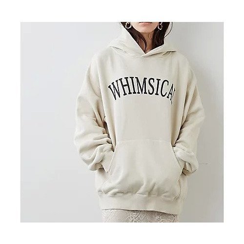 【ウィムガゼット/Whim Gazette】のロゴパーカー インテリア・キッズ・メンズ・レディースファッション・服の通販 founy(ファニー) https://founy.com/ ファッション Fashion レディースファッション Fashion for Women トップス・カットソー Cut & Sew Tops レディースパーカー・カジュアルフーディー Casual Hoodies & Sweatshirts おすすめ Recommended / Our Picks バランス Balance, Style Balance パーカー Hoodie, Parka フェミニン Feminine, Girly ユーズド Used, Vintage-Look ヴィンテージ Vintage Style |ID: prp329100004460441 ipo3291000000031219113