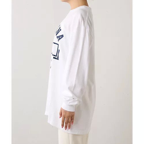 【ウィムガゼット/Whim Gazette】のロゴロングTシャツ 人気、トレンドファッション・服の通販 founy(ファニー) 　ファッション　Fashion　レディースファッション　WOMEN　トップス・カットソー　Tops/Tshirt　シャツ/ブラウス　Shirts/Blouses　ロング / Tシャツ　T-Shirts　イエロー　Yellow　ヴィンテージ　Vintage　カットソー　Cut And Sew　プリント　Print　ベーシック　Basic　リアル　Real　ロング　Long　おすすめ　Recommend　2023年　2023　2023-2024秋冬・A/W　Aw/Autumn/Winter//Fw/Fall-Winter/2023-2024　other-3|ID: prp329100004460442 ipo3291000000031239464