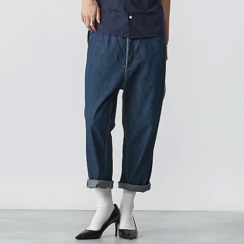 【マディソンブルー/MADISONBLUE】のデニムサルエルパンツ インテリア・キッズ・メンズ・レディースファッション・服の通販 founy(ファニー) https://founy.com/ ファッション Fashion レディースファッション WOMEN パンツ Pants エレガント 上品 Elegant 洗える Washable |ID: prp329100004460460 ipo3291000000031219289