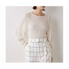 【ウィムガゼット/Whim Gazette】のレースカットソー 人気、トレンドファッション・服の通販 founy(ファニー) ファッション Fashion レディースファッション Fashion for Women トップス・カットソー Cut & Sew Tops カットソー・ベーシックTシャツ Cut-and-Sewn Tops / Stretch Tees & Basics ジャケット Jacket, Outerwear ストレッチ Stretch, Stretchy Fabric スリーブ Sleeve, Long Sleeve / Short Sleeve デニム Denim, Jeans Material ボトム Bottoms, Lower Wear レース Lace, Lace Fabric おすすめ Recommended / Our Picks 2023年 2023 2023-2024秋冬・A/W Autumn/Winter 2023–24 AW23–24 thumbnail オフホワイト|ID: prp329100004460462 ipo3291000000031219303