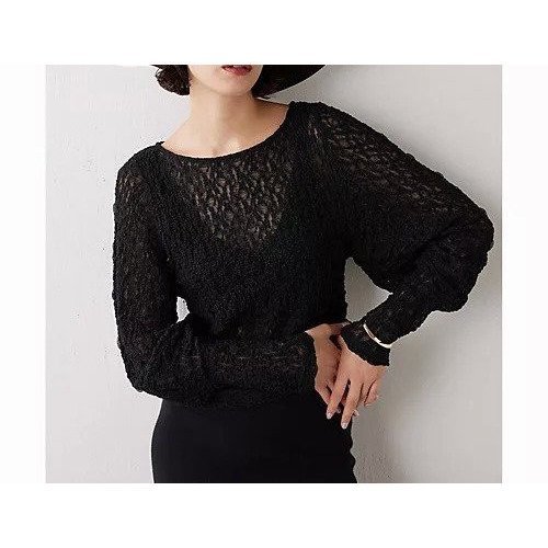 【ウィムガゼット/Whim Gazette】のレースカットソー 人気、トレンドファッション・服の通販 founy(ファニー) 　ファッション　Fashion　レディースファッション　Fashion for Women　トップス・カットソー　Cut & Sew Tops　カットソー・ベーシックTシャツ　Cut-and-Sewn Tops / Stretch Tees & Basics　ジャケット　Jacket, Outerwear　ストレッチ　Stretch, Stretchy Fabric　スリーブ　Sleeve, Long Sleeve / Short Sleeve　デニム　Denim, Jeans Material　ボトム　Bottoms, Lower Wear　レース　Lace, Lace Fabric　おすすめ　Recommended / Our Picks　2023年　2023　2023-2024秋冬・A/W　Autumn/Winter 2023–24 AW23–24　other-2|ID: prp329100004460462 ipo3291000000031239510