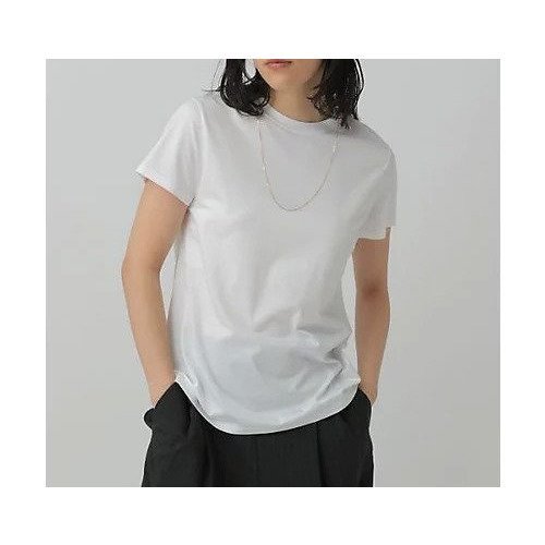 【カオス/Chaos】のハーヴィ-Tシャツ インテリア・キッズ・メンズ・レディースファッション・服の通販 founy(ファニー) 　ファッション　Fashion　レディースファッション　WOMEN　トップス・カットソー　Tops/Tshirt　シャツ/ブラウス　Shirts/Blouses　ロング / Tシャツ　T-Shirts　コンパクト　Compact　シンプル　Simple　パターン　Pattern　定番　Standard　ホワイト|ID: prp329100004460469 ipo3291000000031219356