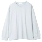 【プレインピープル/PLAIN PEOPLE】のロータスクロスジャージロングスリーブTシャツ ライトブルー|ID: prp329100004460478 ipo3291000000035296945