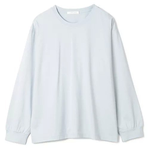【プレインピープル/PLAIN PEOPLE】のロータスクロスジャージロングスリーブTシャツ 人気、トレンドファッション・服の通販 founy(ファニー) 　ファッション　Fashion　レディースファッション　Fashion for Women　トップス・カットソー　Cut & Sew Tops　シャツ・ブラウス・オフィスカジュアル　Elegant Blouses & Button-Ups　ロングTシャツ・Tシャツ　Longline T-Shirts & Tees　スリーブ　Sleeve, Long Sleeve / Short Sleeve　バランス　Balance, Style Balance　ロング　Long, Long-Length　エレガント 上品　Elegant　洗える　Machine Washable　 other-1|ID: prp329100004460478 ipo3291000000035914708