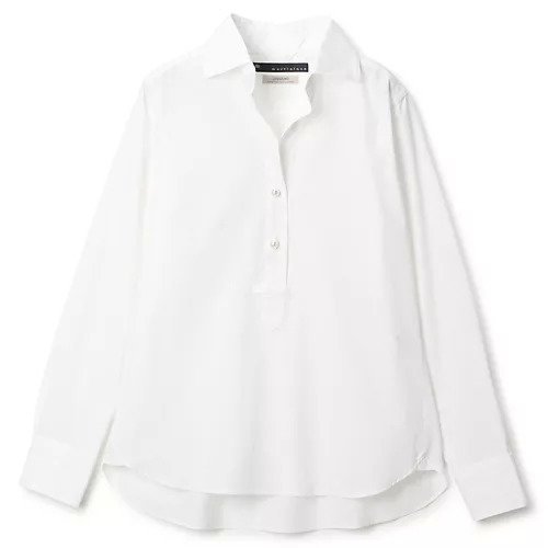 【マルティニーク/martinique】のパールスキッパー インテリア・キッズ・メンズ・レディースファッション・服の通販 founy(ファニー) 　ファッション　Fashion　レディースファッション　Fashion for Women　イタリア　Italy　スキッパー　Skipper, Open Collar　パール　Pearl, Pearl Accent　人気　Popular, Best Seller　定番　Standard, Basic Item　春　Spring　洗える　Machine Washable　ホワイト|ID: prp329100004460482 ipo3291000000031219443