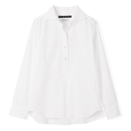 【マルティニーク/martinique】のパールスキッパー インテリア・キッズ・メンズ・レディースファッション・服の通販 founy(ファニー) 　ファッション　Fashion　レディースファッション　Fashion for Women　おすすめ　Recommended / Our Picks　スキッパー　Skipper, Open Collar　バランス　Balance, Style Balance　パール　Pearl, Pearl Accent　マニッシュ　Mannish, Boyish　定番　Standard, Basic Item　洗える　Machine Washable　秋　Autumn　ホワイト|ID: prp329100004460482 ipo3291000000036042862