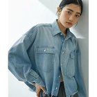 【ウィムガゼット/Whim Gazette】のデニムシャツ 人気、トレンドファッション・服の通販 founy(ファニー) ファッション Fashion レディースファッション Fashion for Women トップス・カットソー Cut & Sew Tops シャツ・ブラウス・オフィスカジュアル Elegant Blouses & Button-Ups インナー Innerwear ヴィンテージ Vintage Style クロップド Cropped, Short Length コンパクト Compact, Small Size ダメージ Distressed, Destroyed ツイル Twist, Twisted Detail デニム Denim, Jeans Material バランス Balance, Style Balance リアル Real, Realistic thumbnail サックスブルー|ID: prp329100004460500 ipo3291000000031219545