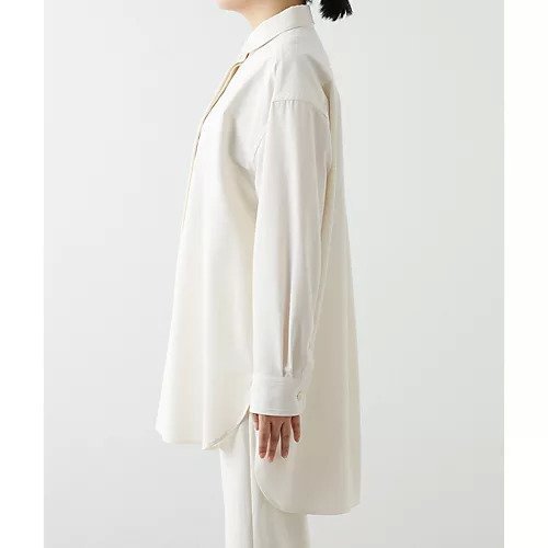 【ウィムガゼット/Whim Gazette】のヒヨクオーバーシャツ 人気、トレンドファッション・服の通販 founy(ファニー) 　ファッション　Fashion　レディースファッション　Fashion for Women　トップス・カットソー　Cut & Sew Tops　シャツ・ブラウス・オフィスカジュアル　Elegant Blouses & Button-Ups　インナー　Innerwear　オックス　Oxford Fabric　シンプル　Simple, Minimal　ジャケット　Jacket, Outerwear　バランス　Balance, Style Balance　フロント　Front, Front Design　ラウンド　Round, Round Neck　ロング　Long, Long-Length　2024年　2024　2024春夏・S/S　Spring/Summer 2024 SS24　エレガント 上品　Elegant　other-3|ID: prp329100004460518 ipo3291000000031239640